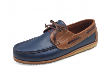 รองเท้าคัทชู MV-16 หนังนิ่มน้ำเงิน-นิ่มแทน